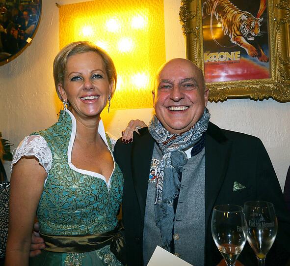 Axel Munz mit Astrid Söll