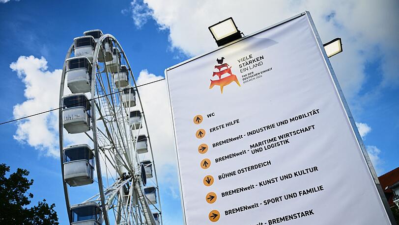 Das zentrale Fest zum Tag der Deutschen Einheit wird in Bremen gefeiert. Das zentrale Fest zum Tag der Deutschen Einheit wird in Bremen gefeiert.
