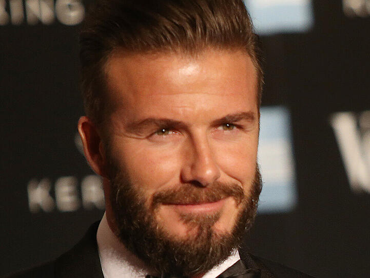 Rein optisch würde David Beckham so manchen Hollywood-Streifen bereichern