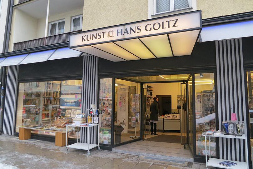 Am 27. Dezember beginnt der Ausverkauf: Die Kunstbuchhandlung Hans Goltz in der Türkenstraße schließt am 19. Januar für immer.