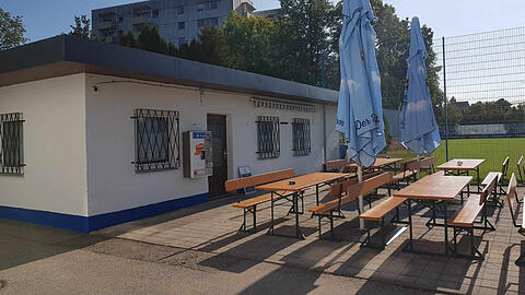 Das Löwenstüberl befindet sich auf dem Trainingsgelände des TSV 1860.