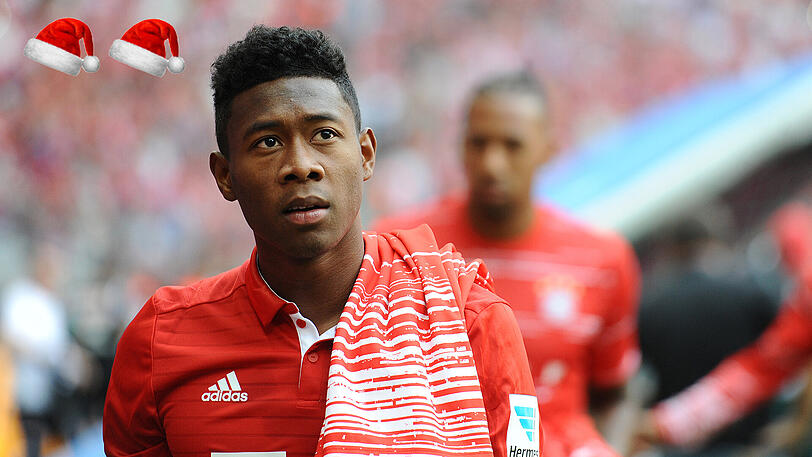 David Alaba - zwei Mützen: In seinem Heimatland Österreich während und nach der EM heftig kritisiert &ndash; und auch bei Bayern oft von seiner besten Form entfernt. Alaba muss sich in der Rückrunde deutlich steigern.