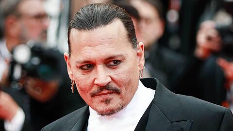 Comeback auf den roten Teppichen dieser Welt: Johnny Depp im Mai 2023 bei den Filmfestspielen von Cannes.
