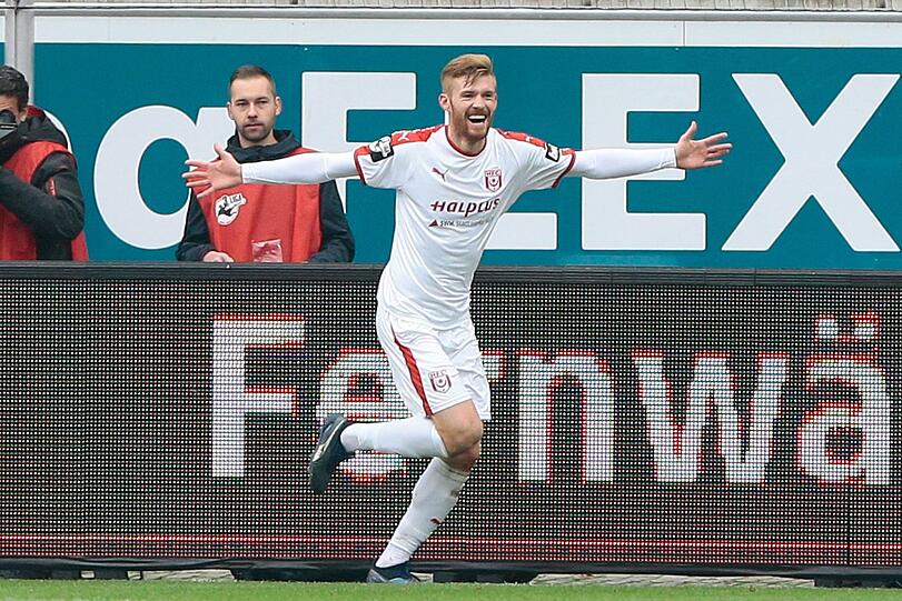 Top-Torjäger beim HFC: Mathias Fetsch