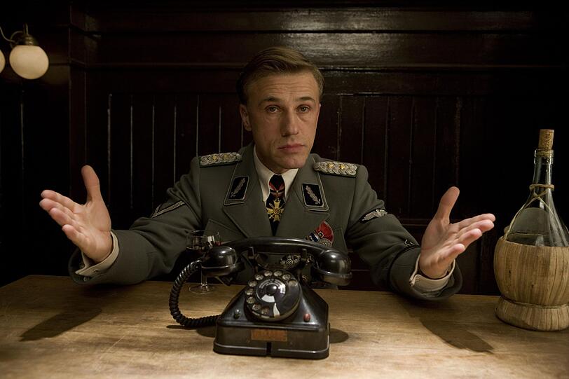 Christoph Waltz wurde f&uuml;r seine Darstellung von Oberst Landa mit dem Oscar ausgezeichnet.