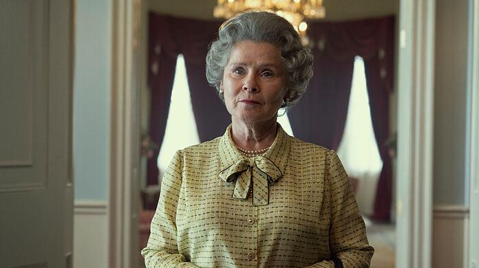 Imelda Staunton als Königin Elizabeth in "The Crown".