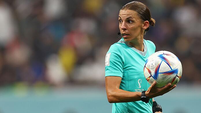 Schiedsrichterin Stephanie Frappart leitete das WM-Spiel der DFB-Elf gegen Costa Rica.