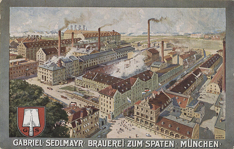 Spaten zu seiner Blütezeit um die Jahrhundertwende herum. Spaten zu seiner Blütezeit um die Jahrhundertwende herum.