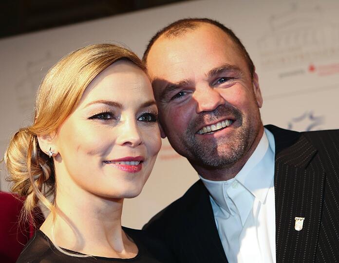 Regine Halmich und Sven Ottke.