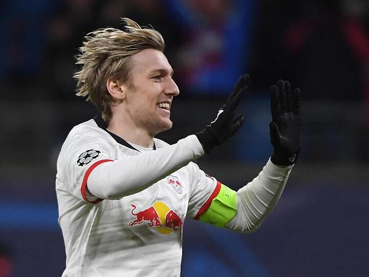 Der Schwede Emil Forsberg spielt im Konzept von RB-Trainer Julian Nagelsmann eine zentrale Rolle.