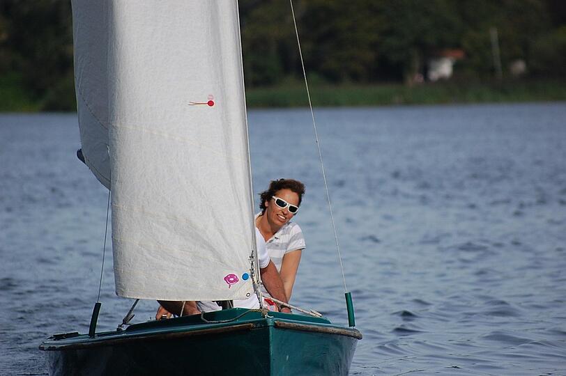 Sozialministerin Christine Haderthauer immer hart am Wind