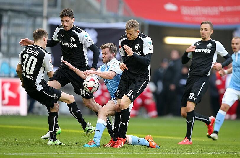 Der TSV 1860 verlor in dieser Saison beide Spiele gegen den SV Sandhausen.