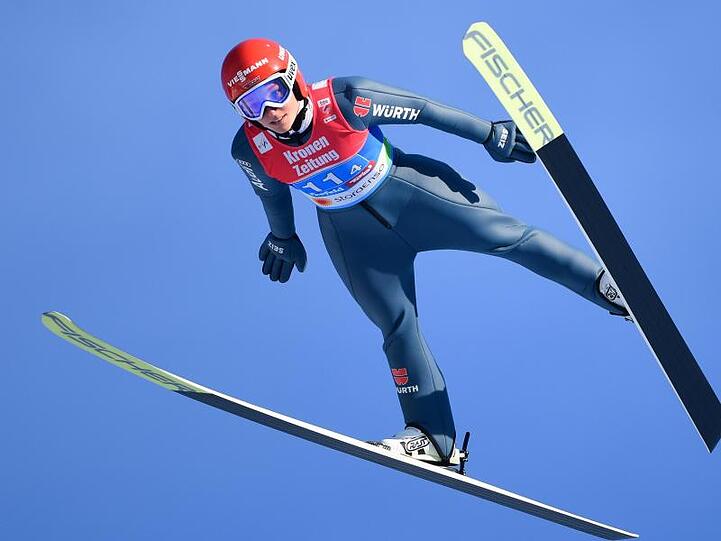Skispringerin Katharina Althaus hofft bei der WM auf eine Medaille im Einzel-Wettbewerb.