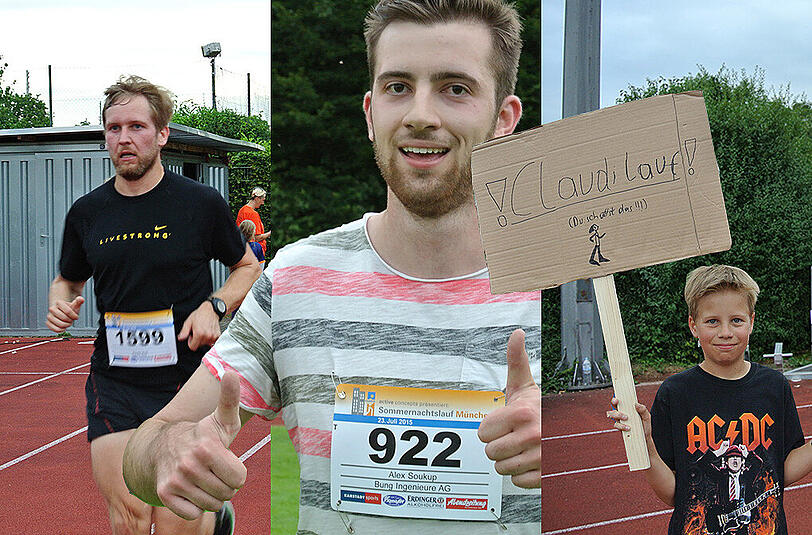 Der Sommernachtslauf im Olympiapark konnte mit 1.900 Teilnehmern einen neuen Rekord verbuchen. Klicken Sie sich durch die Bilderstrecke.