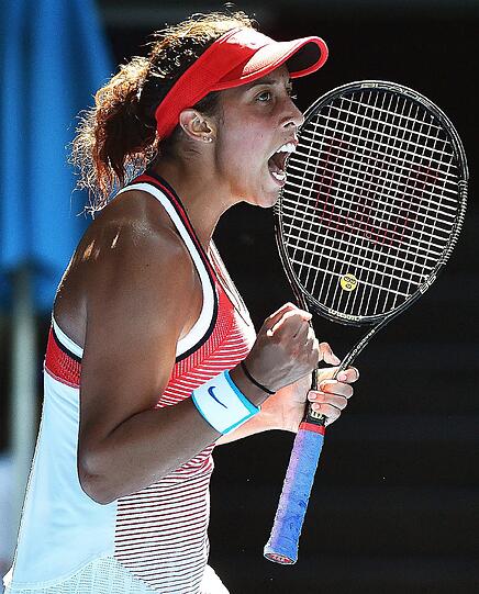 Die US-Amerikanerin Madison Keys.