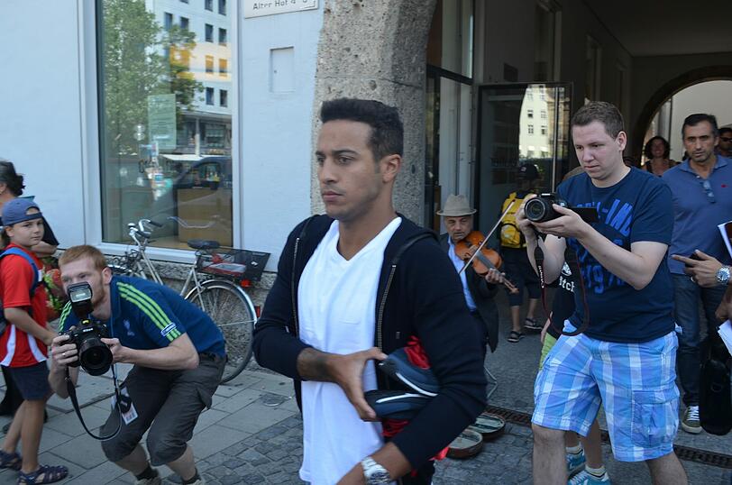 Weitere Bilder von Thiago Alcántara beim Medizincheck.