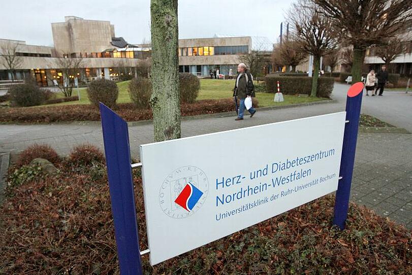 Hier wurde dem irakischen Flüchtling verweigert, auf die Warteliste für Transplantationen zu kommen: Das Herz- und Diabeteszentrum Nordrhein-Westfalen in Bad Oeynhausen