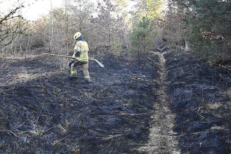 Erinnerungen an eine Feuerserie der letzten Jahre wecken diese Bilder.