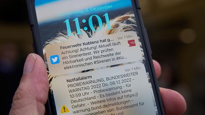 Am 12. M&auml;rz wird die Bev&ouml;lkerung per Sirenen und Handy probeweise auf eine m&ouml;gliche Gefahrenlage hingewiesen.