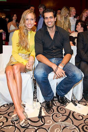 Weitere Gäste waren Moderatorin und Model Alena Gerber und Alex Khan...