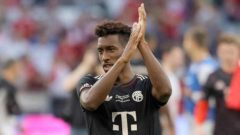 Sein letzter Auftritt im Bayern-Trikot: Kinsley Coman.