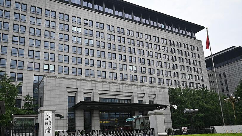 Chinas Handelsministerium reagierte auf eine Frage zu einem verschobenen Telefonat. (Archivbild)
