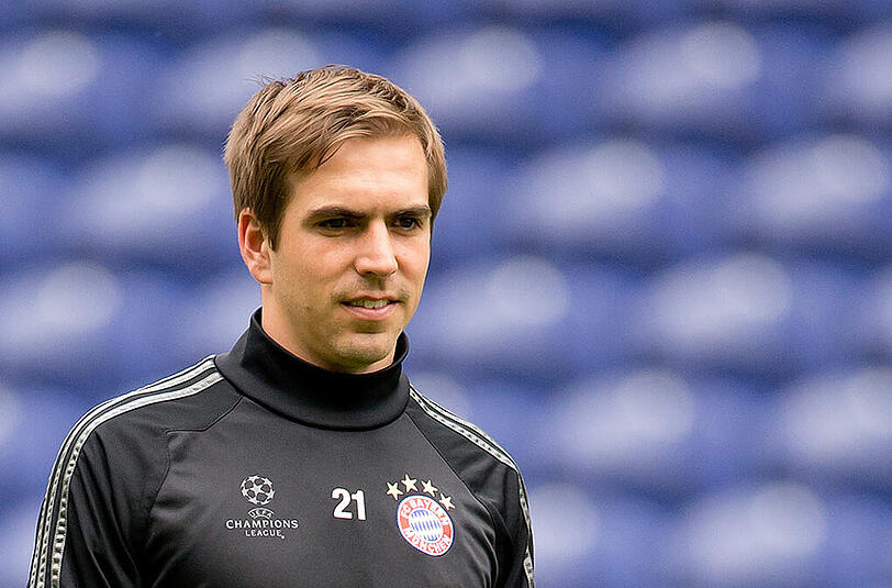 Philipp Lahm: Note 3. Interessante Rolle für den Vielseitigen: Bei Ballbesitz im Mittelfeld Aufbauspieler neben Alonso, in der Rückwärtsbewegung Rechtsverteidiger. Aggressiv, sah Gelb (45.). (Archivbild)