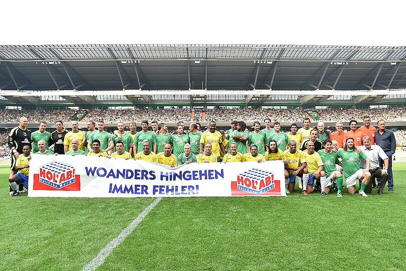 Abschiedsparty für Ailton im Weser-Stadion. Die Bilder.