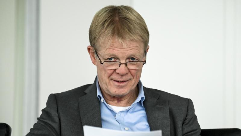 Reiner Hoffmann, Vorsitzender des Deutschen Gewerkschaftsbundes (DGB), aufgenommen bei einem dpa-Interview.