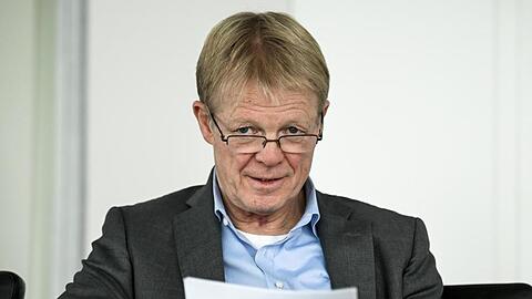Reiner Hoffmann, Vorsitzender des Deutschen Gewerkschaftsbundes (DGB), aufgenommen bei einem dpa-Interview.