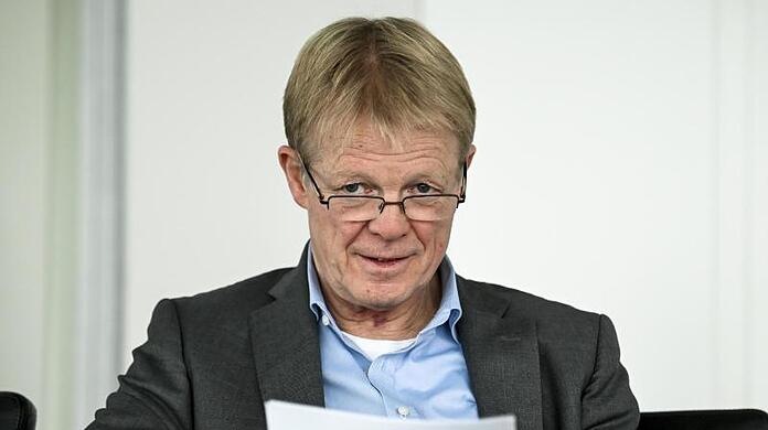 Reiner Hoffmann, Vorsitzender des Deutschen Gewerkschaftsbundes (DGB), aufgenommen bei einem dpa-Interview.