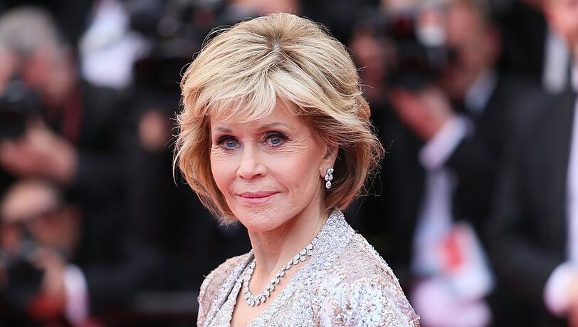 Jane Fonda 2018 auf dem roten Teppich.