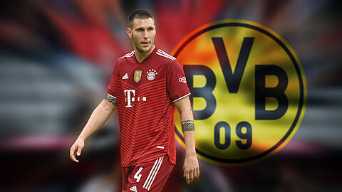 Schwarz-gelb statt rot: Niklas Süle unterschreibt bei der Konkurrenz in Dortmund. (Fotomontage)