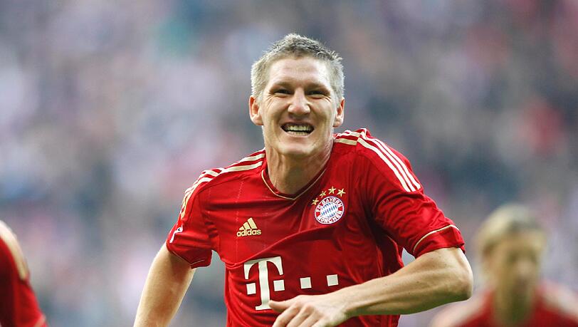 Bastian Schweinsteiger - noch vor der Schulterverletzung. Bastian Schweinsteiger - noch vor der Schulterverletzung.