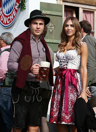FCB: Mario Götze mit Freundin Ann Kathrin Brömmel