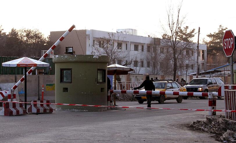 Das afghanische Innenministerium in Kabul.