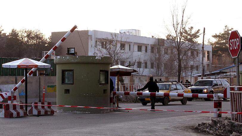 Das afghanische Innenministerium in Kabul. Das afghanische Innenministerium in Kabul.