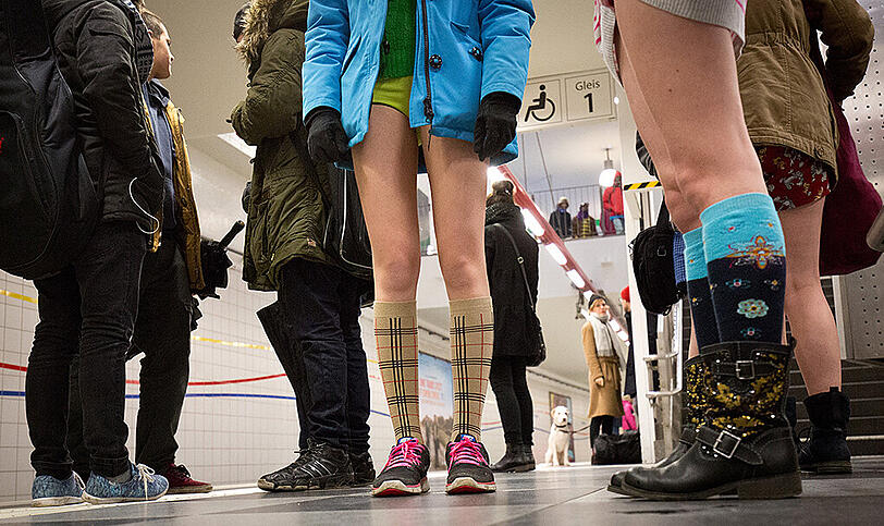 Die Bilder vom No Pants Subway Ride 2015.