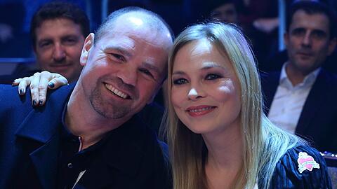 Boxer-Freunde: Sven Ottke und Regina Halmich