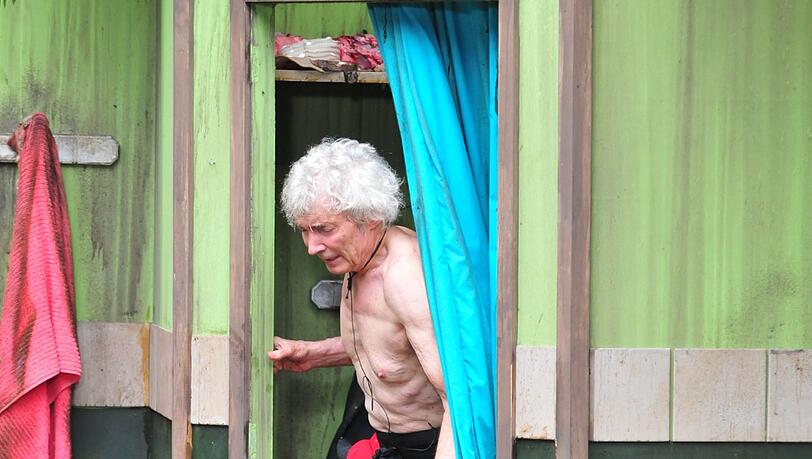 Peter Orloff musste in einer besonders anstrengenden Dschungelprüfung antreten. Peter Orloff musste in einer besonders anstrengenden Dschungelprüfung antreten.