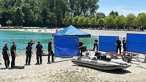 Im Lu&szlig;see wurde die Leiche des Vermissten gefunden.
