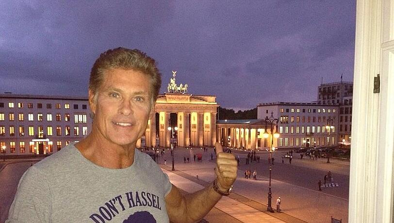 David Hasselhoff ist gerne in Berlin David Hasselhoff ist gerne in Berlin