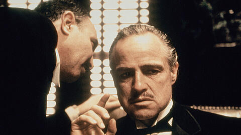 &bdquo;Lass es wie einen Unfall aussehen&ldquo;: Marlon Brando als Mafiaboss Don Vito Corleone.