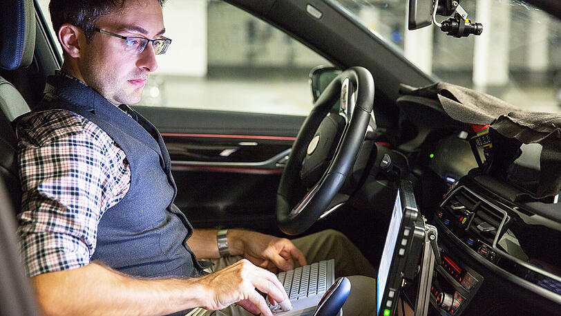 André Müller, Softwareentwickler für hochautomatisiertes Fahren bei der BMW Group.