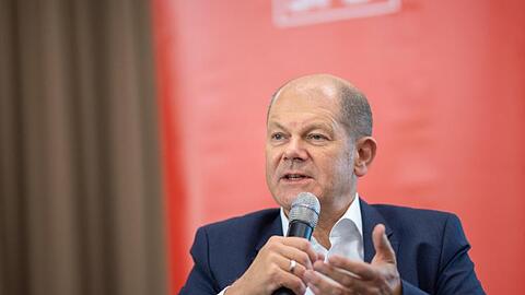 Bundesfinanzminister Olaf Scholz unterstützt die SPD-Pläne zur Vemögensteuer.