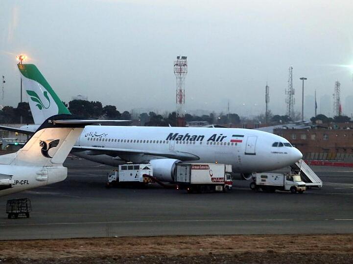 Die iranische Fluggesellschaft Mahan Air darf nicht mehr nach Deutschland fliegen.