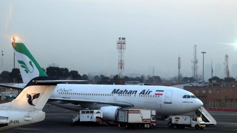 Die iranische Fluggesellschaft Mahan Air darf nicht mehr nach Deutschland fliegen. Die iranische Fluggesellschaft Mahan Air darf nicht mehr nach Deutschland fliegen.
