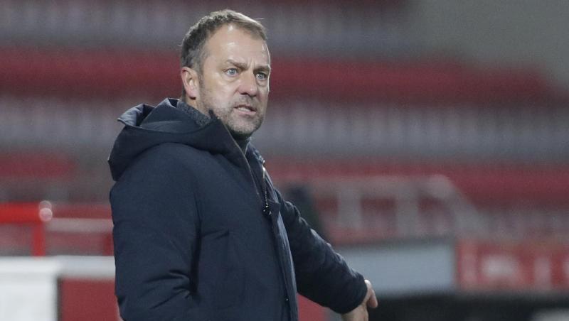 Hansi Flick blickte nach dem Unentschieden beim 1. FC Union Berlin gleich nach vorne.