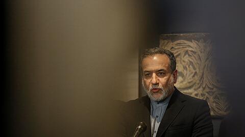 Der iranische Außenminister Abbas Araghtschi wird am Freitag in Genf erwartet. (Archivbild)