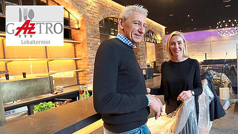 Wiesnwirt Siegfried Able und seine Tochter Verena eröffnen Anfang März das Lokal "Leger am Dom".